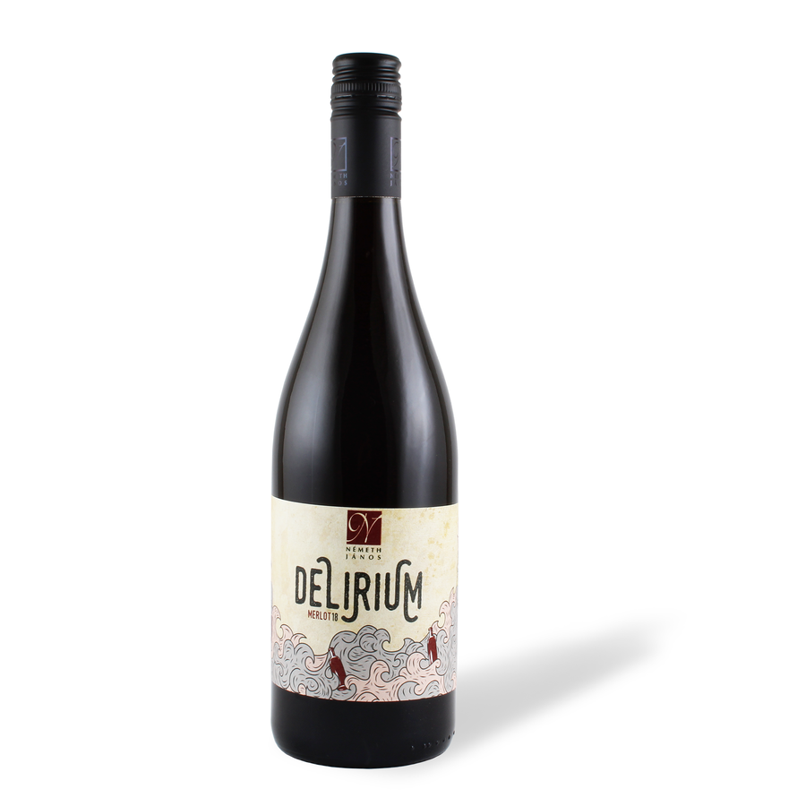 Németh János Delirium Merlot 2018 Pannon Borbolt